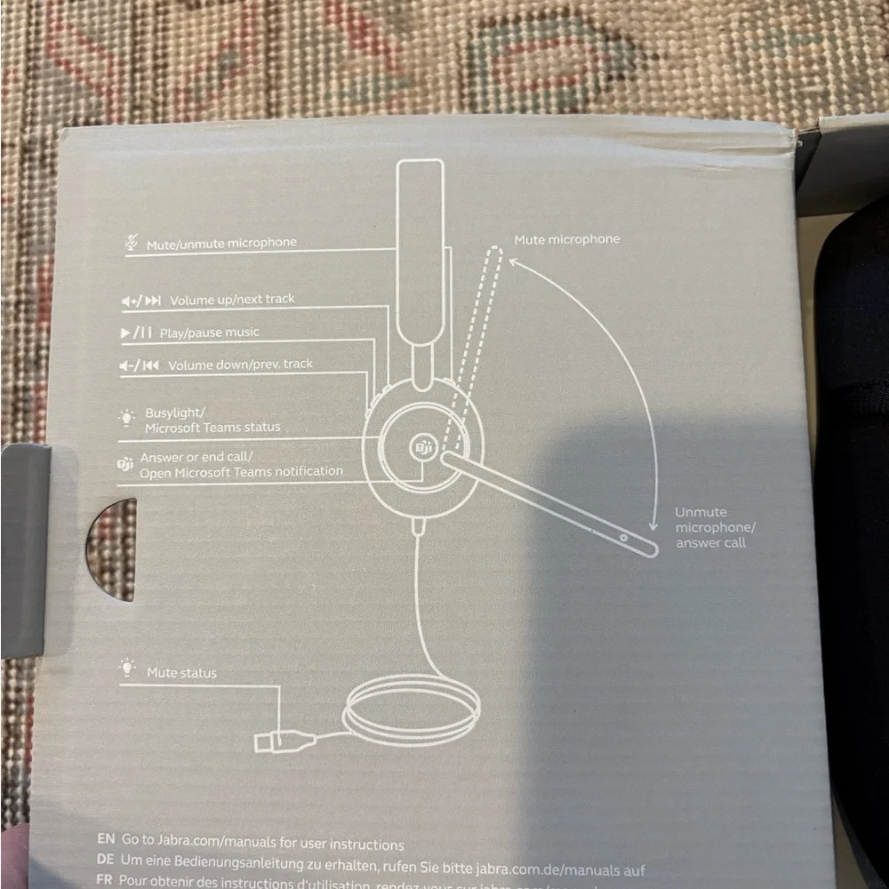 Jabra Black Computer Headset